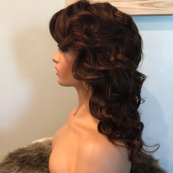 14” Peruvian Human Hair Lace Closure Wig main image 7